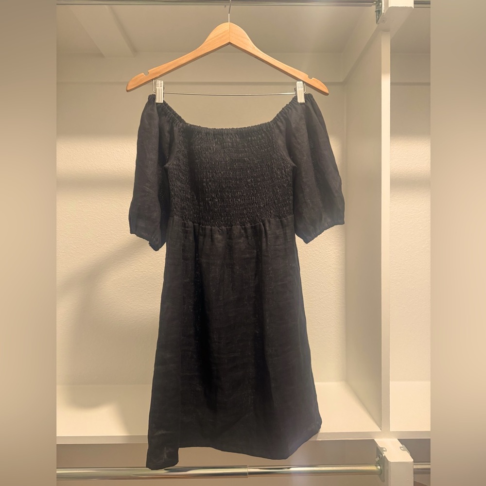 Black Off-Shoulder Dress